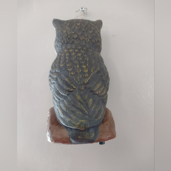 Owl 7-1/2" Motion Activated Hanging or Table Top # NEW - Picture 6 of 6